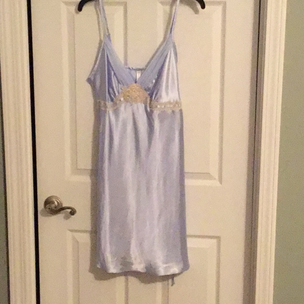 Satin gown